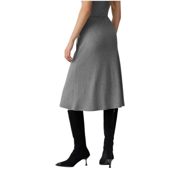 OGL Black Soft Thermal Pull On Pull On Midi Womens Size M Elastic Waist - Picture 4 of 16